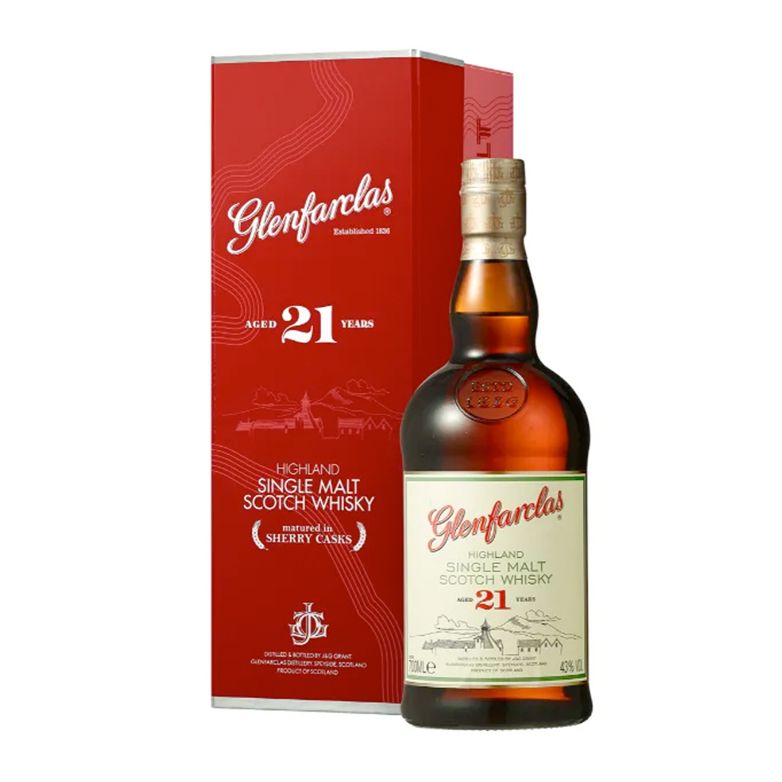 Glenfarclas 21 Year Old -Whiskemon